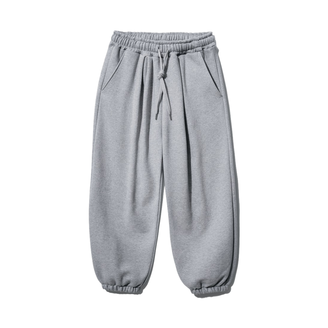 DELP4444_Gray_291 PERSTEP Mile Napping Sweat Pants Gray DELP4444