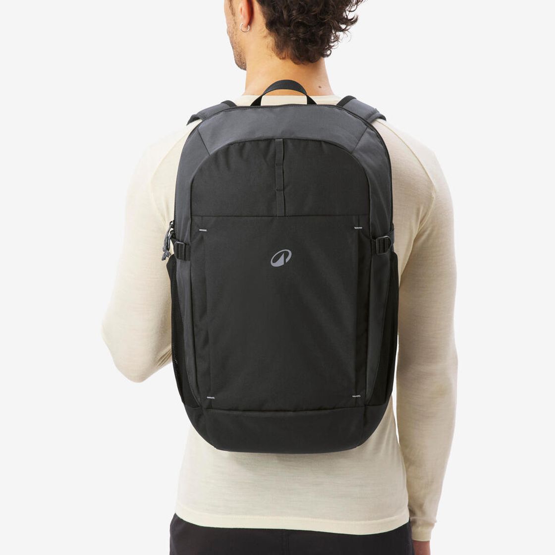 데카트론 하이킹 백팩 27L 아르페나즈 100 카본 그레이(Decathlon Hiking Backpack 27L Arpenaz 100 Carbon Grey) - 3
