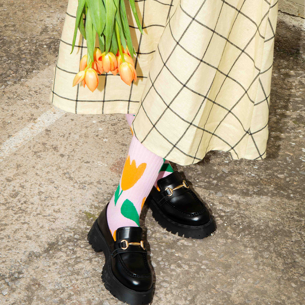 잇마이삭스 Tulip 튤립 삭스 양말(Eat My Socks Flat Tulip) - 5