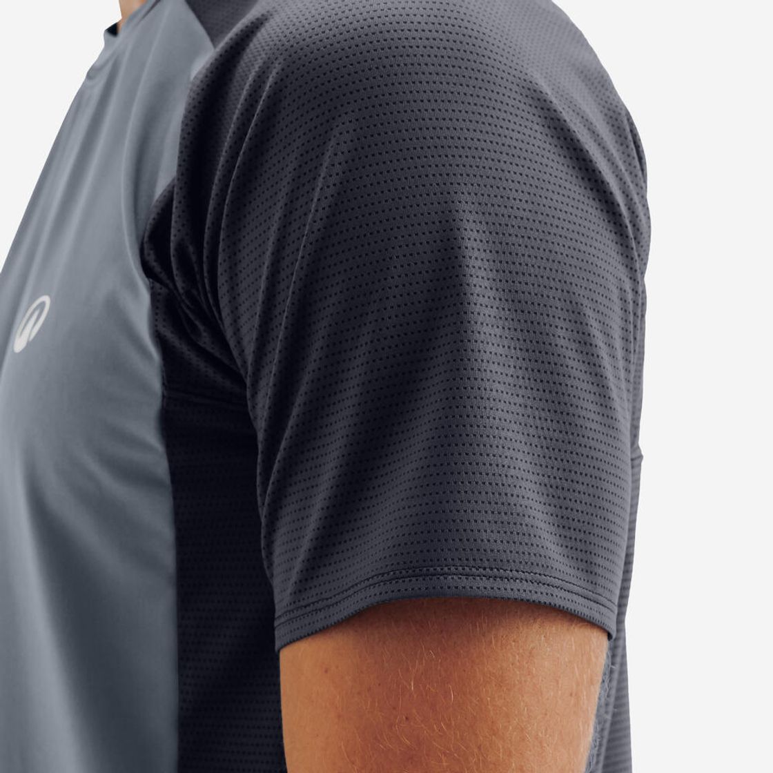 데카트론 남성 테니스 반팔 티 드라이 슬레이트 그레이(Decathlon Men's Tennis Short Sleeve T-Shirt Dry Slate Grey) - 7