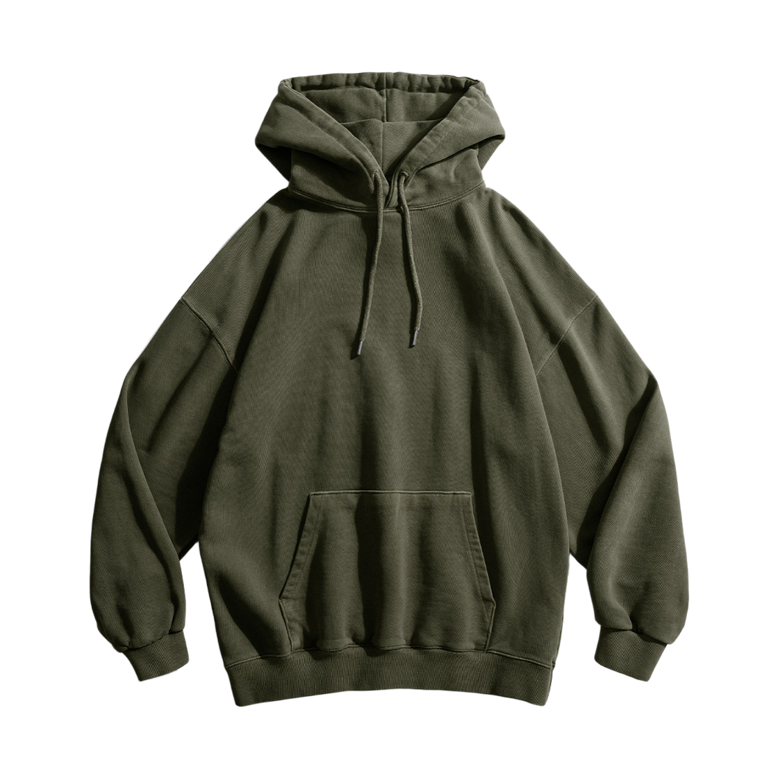 HYHD4569_Sage_291 PERSTEP Liam Pigment Heavy Weight Hoodie Sage HYHD4569
