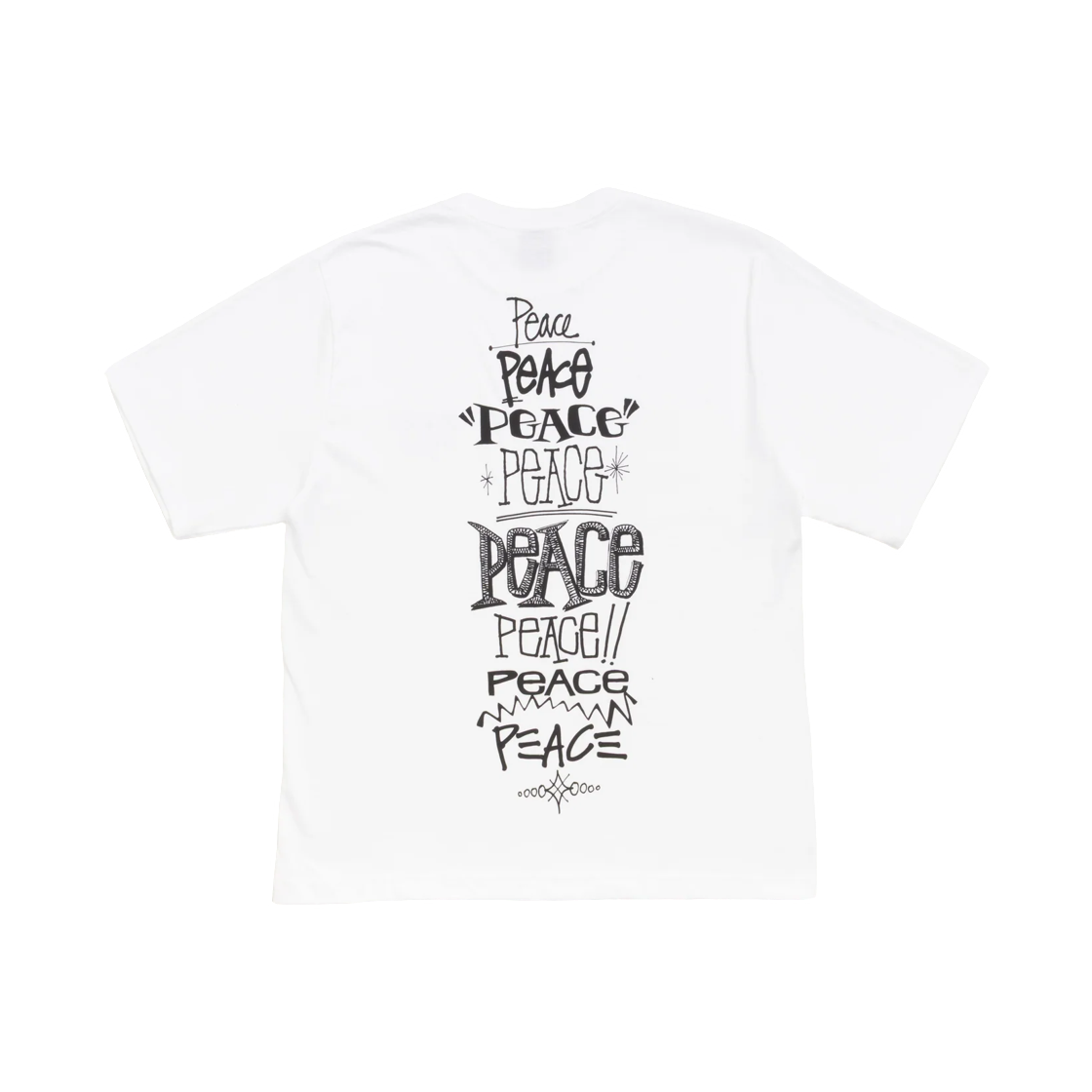 1905203 Stussy Peace Increased T-Shirt White