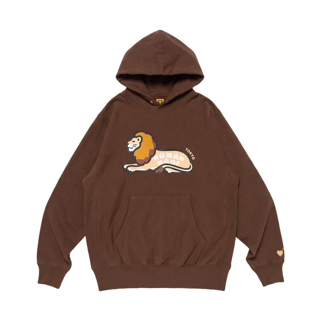 - Human Made Heavyweight Hoodie Tokyo Brown