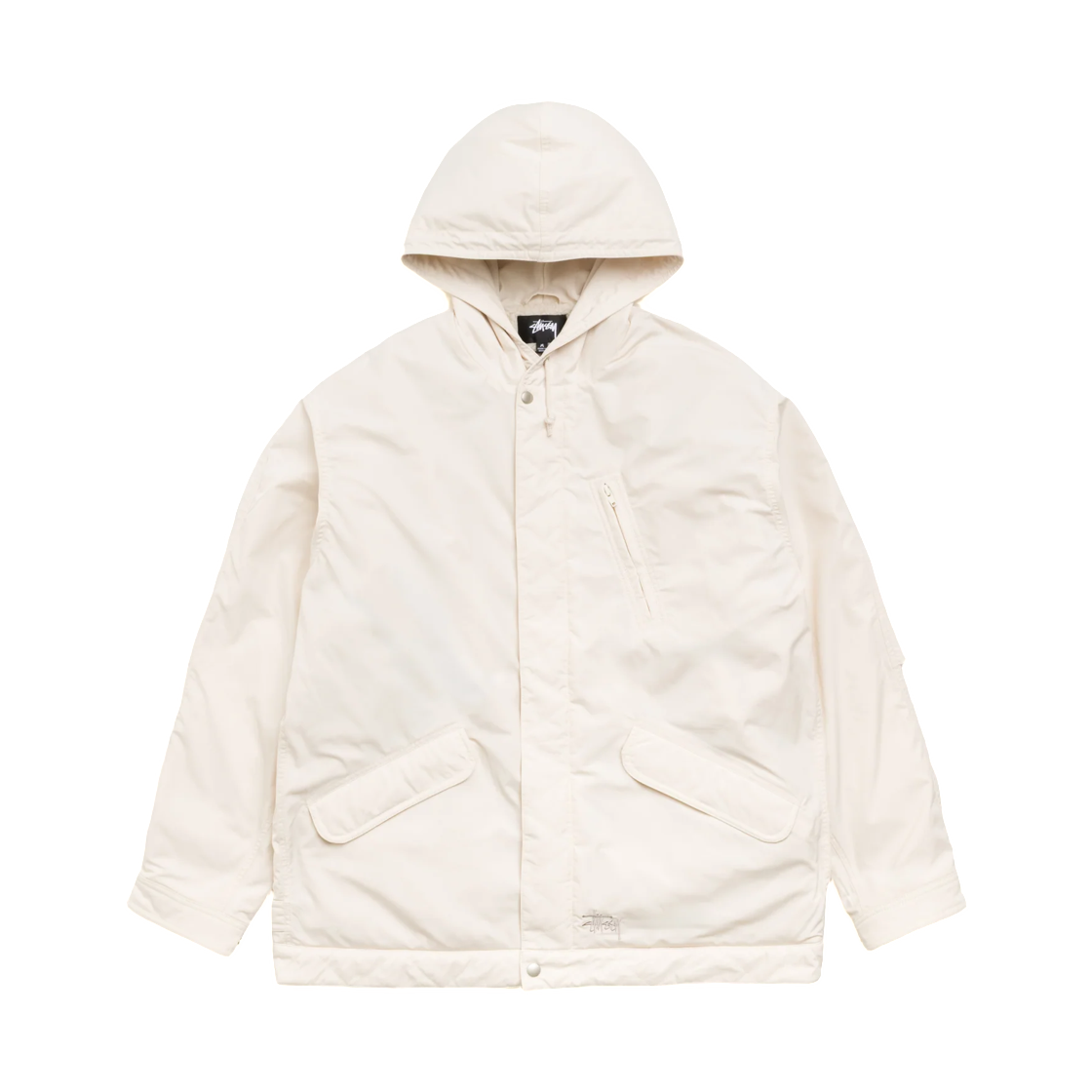 115967 Stussy Flight Parka Bone