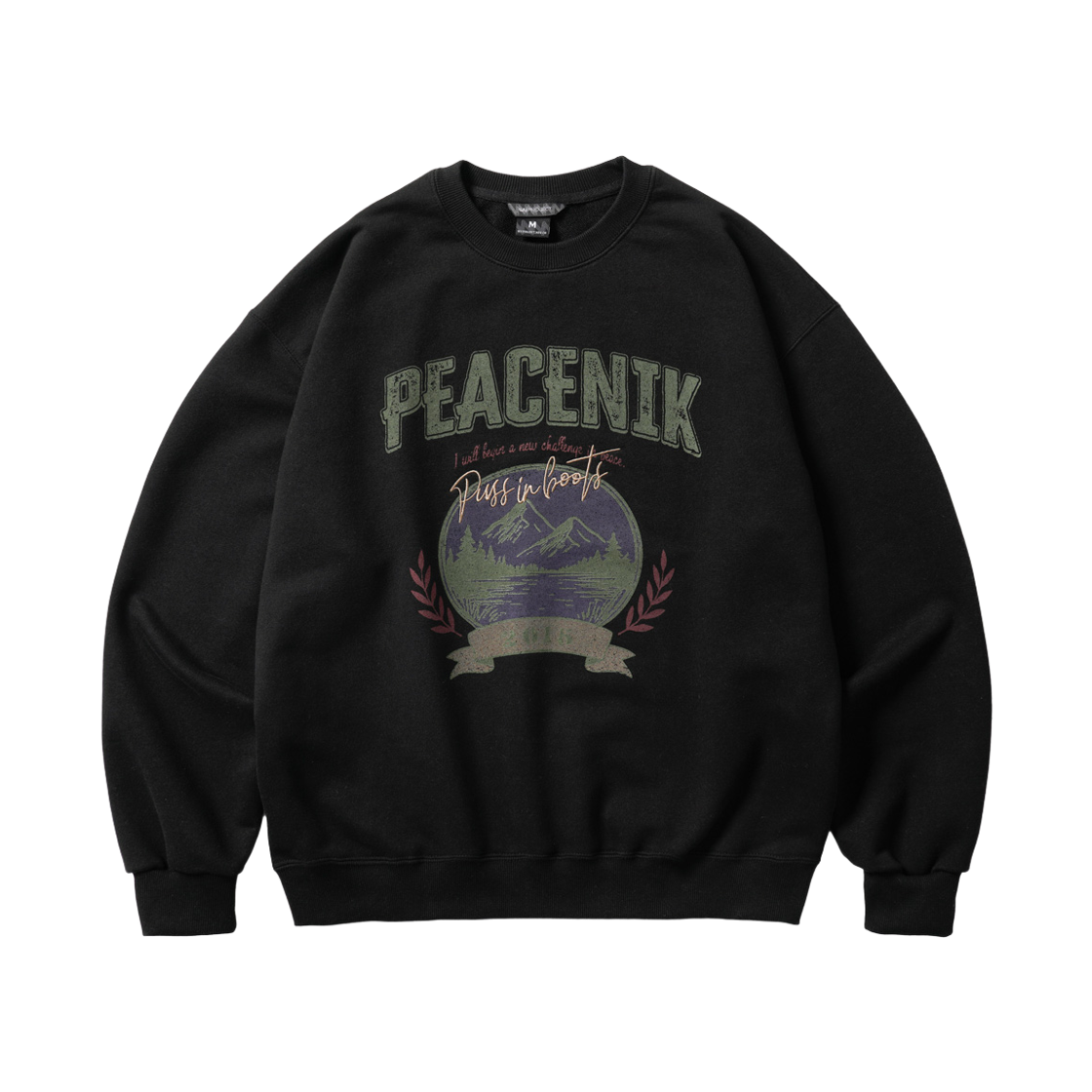 JJMT7836_black_29 WV PROJECT Peacejourney Sweatshirts Black JJMT7836