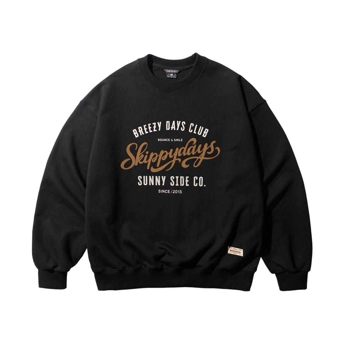 JJMT7835_black_29 WV PROJECT Skippydays Sweatshirts Black JJMT7835