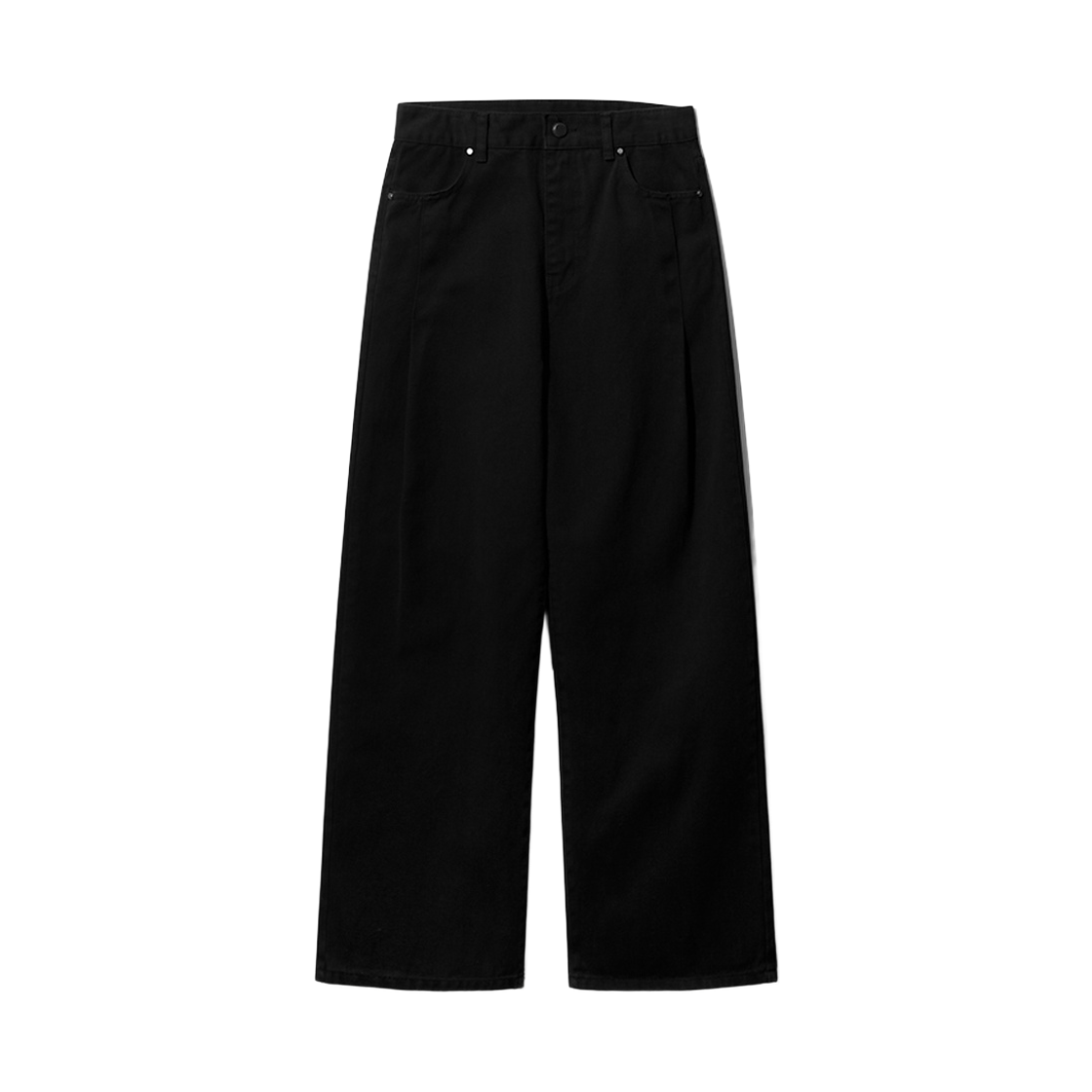 JNLP7760_black_29 WV PROJECT Lead line cotton pants black JNLP7760