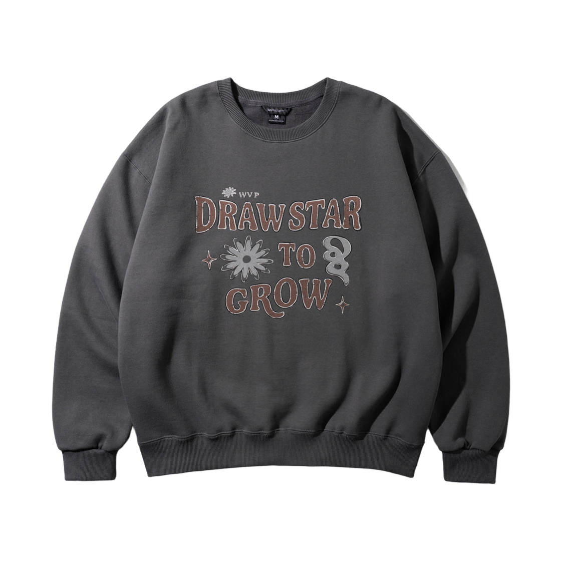 MMMT7812_deepgray_29 WV PROJECT Draw Star Sweatshirts Deepgray MMMT7812