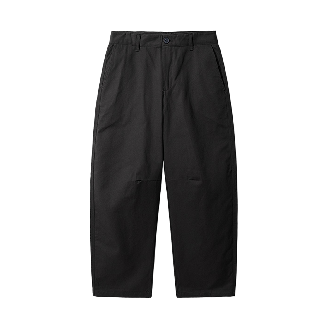 KJLP6968_black_29 EZKATON Chino Curved Wide Pants Black KJLP6968