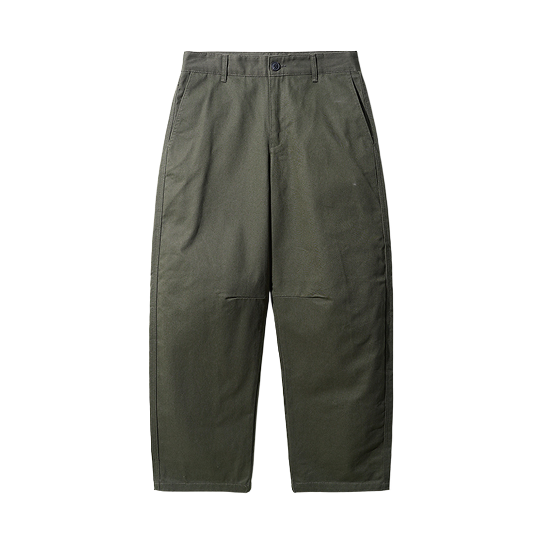 KJLP6968_khaki_29 EZKATON Chino Curved Wide Pants Khaki KJLP6968