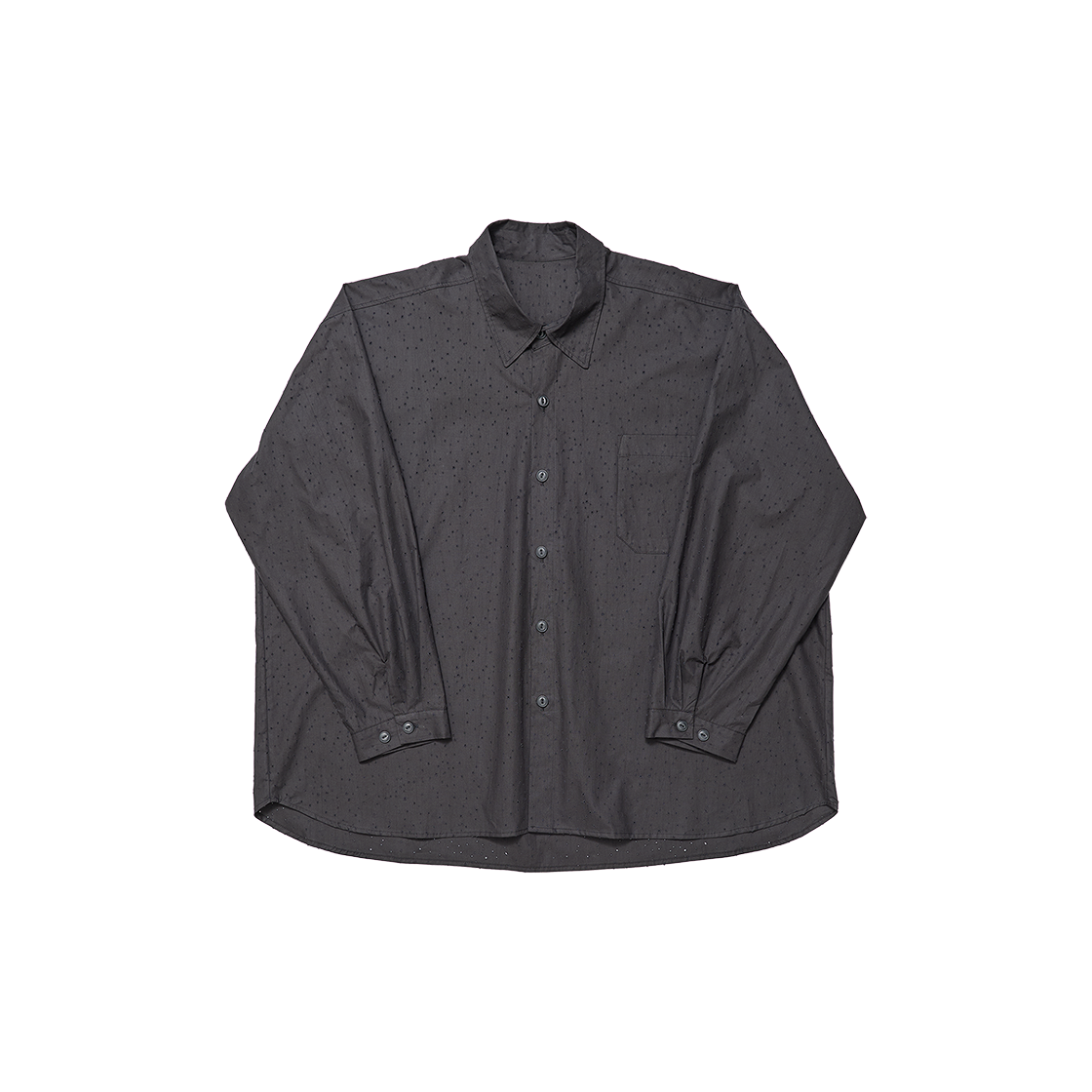 고트 그런지 엔지니어 셔츠 블랙(GORT Grunge Engineer Shirt Black) - 1