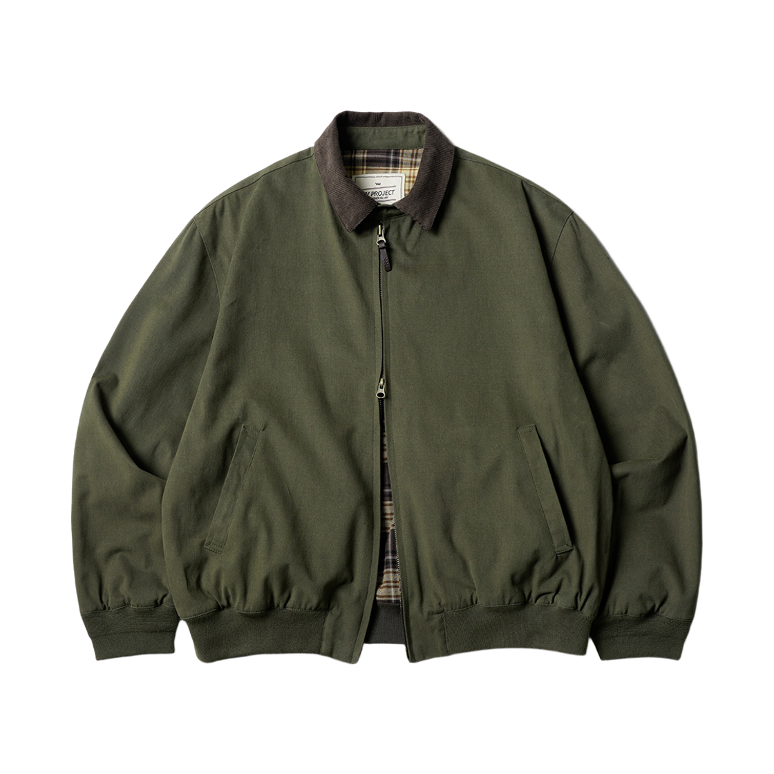 JJOT7845_khaki_29 WV PROJECT Doup Swing Jacket Khaki JJOT7845