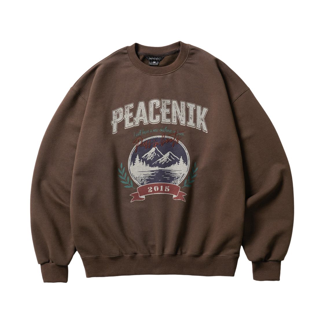 JJMT7836_brown_29 WV PROJECT Peacejourney Sweatshirts Brown JJMT7836