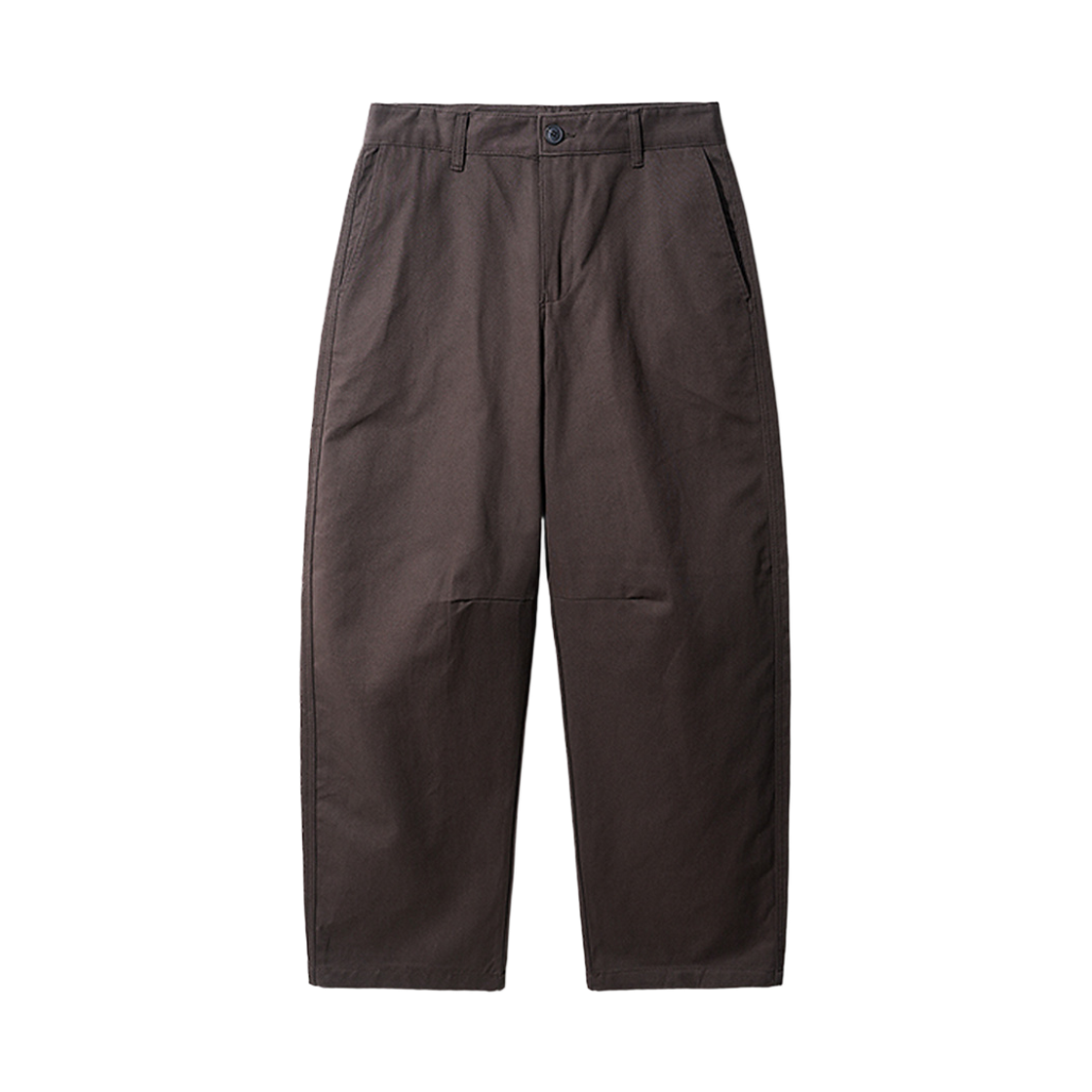KJLP6968_deepbrown_29 EZKATON Chino Curved Wide Pants Deepbrown KJLP6968