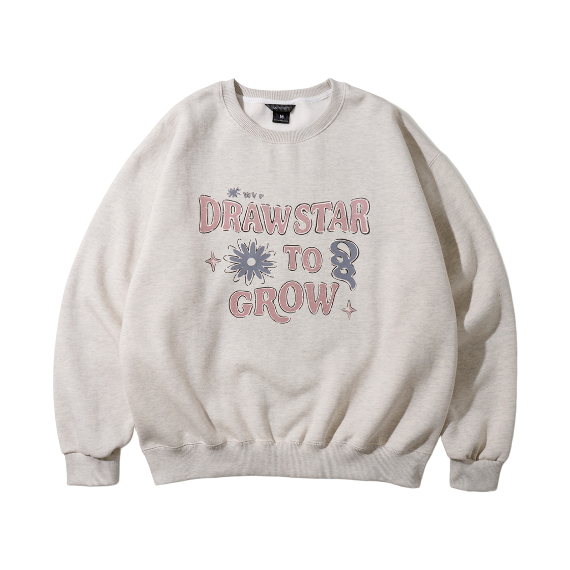 MMMT7812_oatmeal_29 WV PROJECT Draw Star Sweatshirts Oatmeal MMMT7812