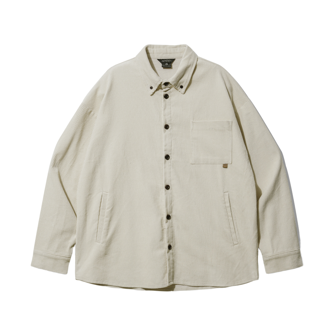 JJLS7525_Cream_29 WV PROJECT Pretzel corduroy shirts Cream JJLS7525