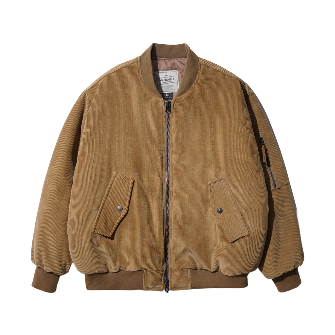 YSOT7446_brown_k WV PROJECT Tart Corduroy Flight Jacket Brown YSOT7446