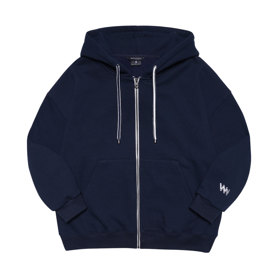 JJOT7203_Nray_p_1 WV PROJECT Wapping hood zipup Navy JJOT7203