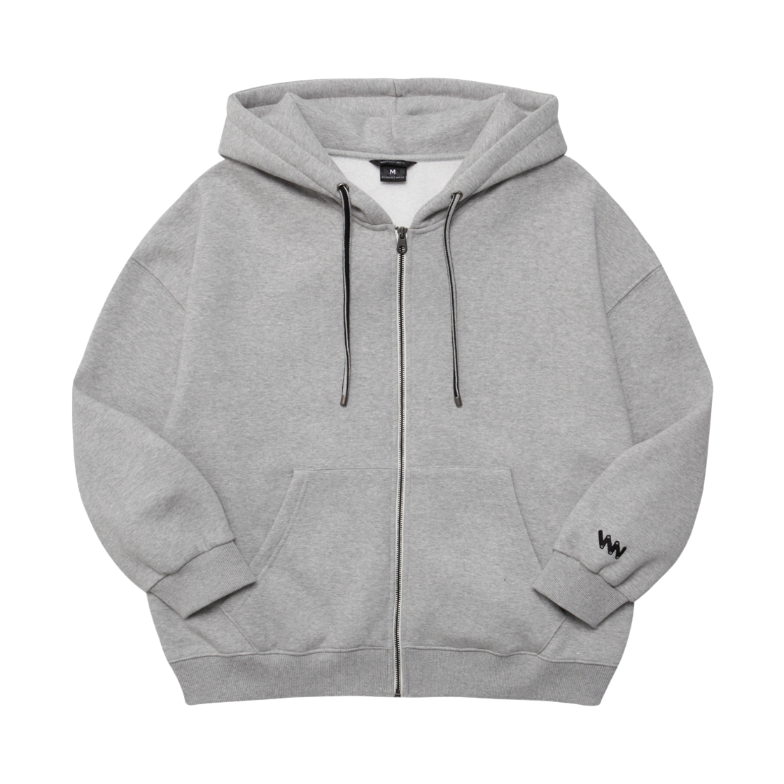 JJOT7203_Gray_p_1 WV PROJECT Wapping hood zipup Gray JJOT7203