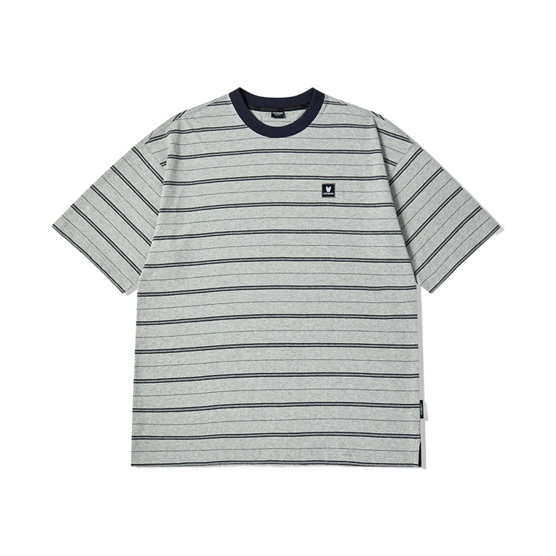 LW262TS409 Lifework Stamp Stripe Ringer Short-Sleeve T-Shirt_LW262TS409
