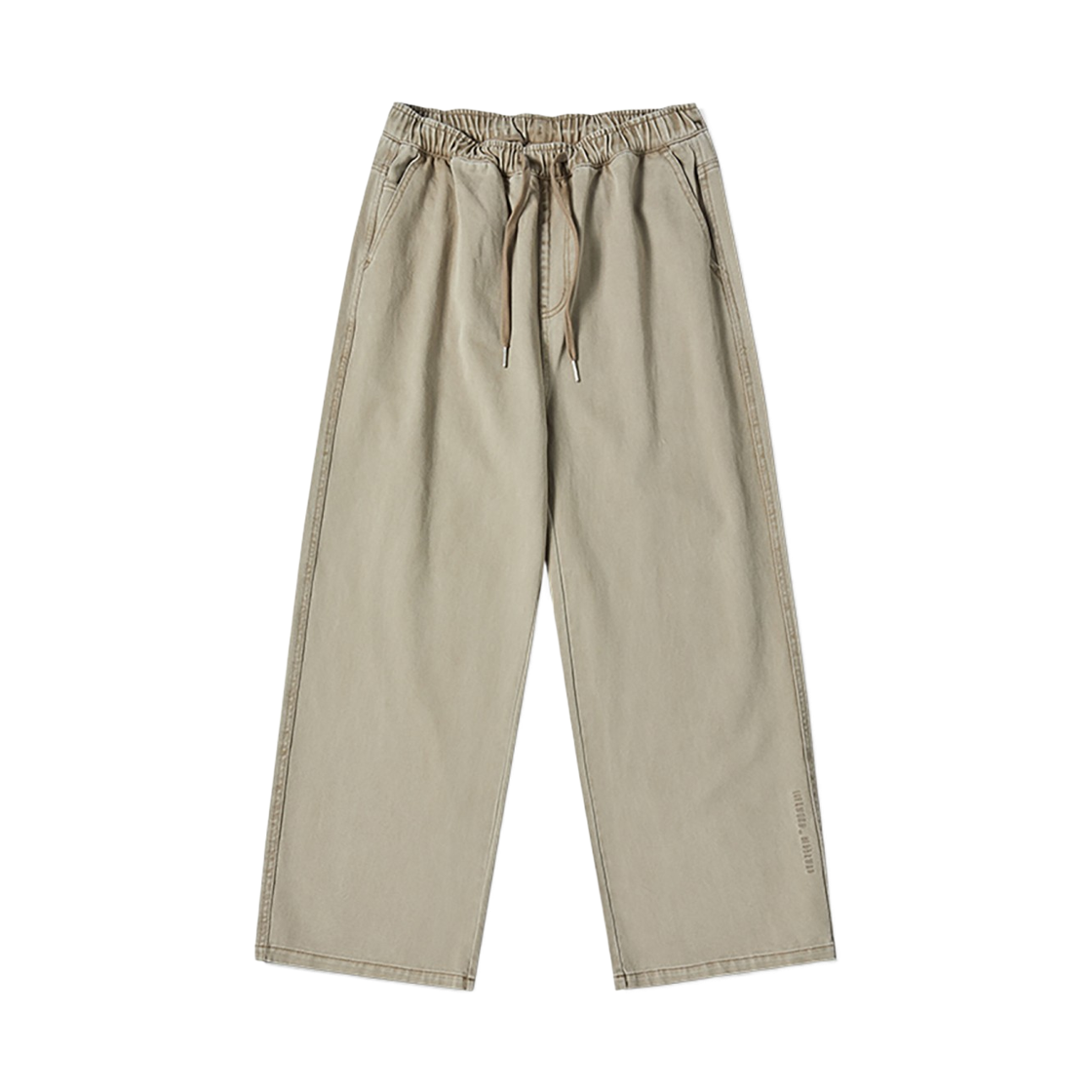 라이프워크 LW3 트윌 피그먼트 와이드 팬츠_LW261WL751(Lifework LW3 Twill Pigment Wide Pants_LW261WL751) - 3