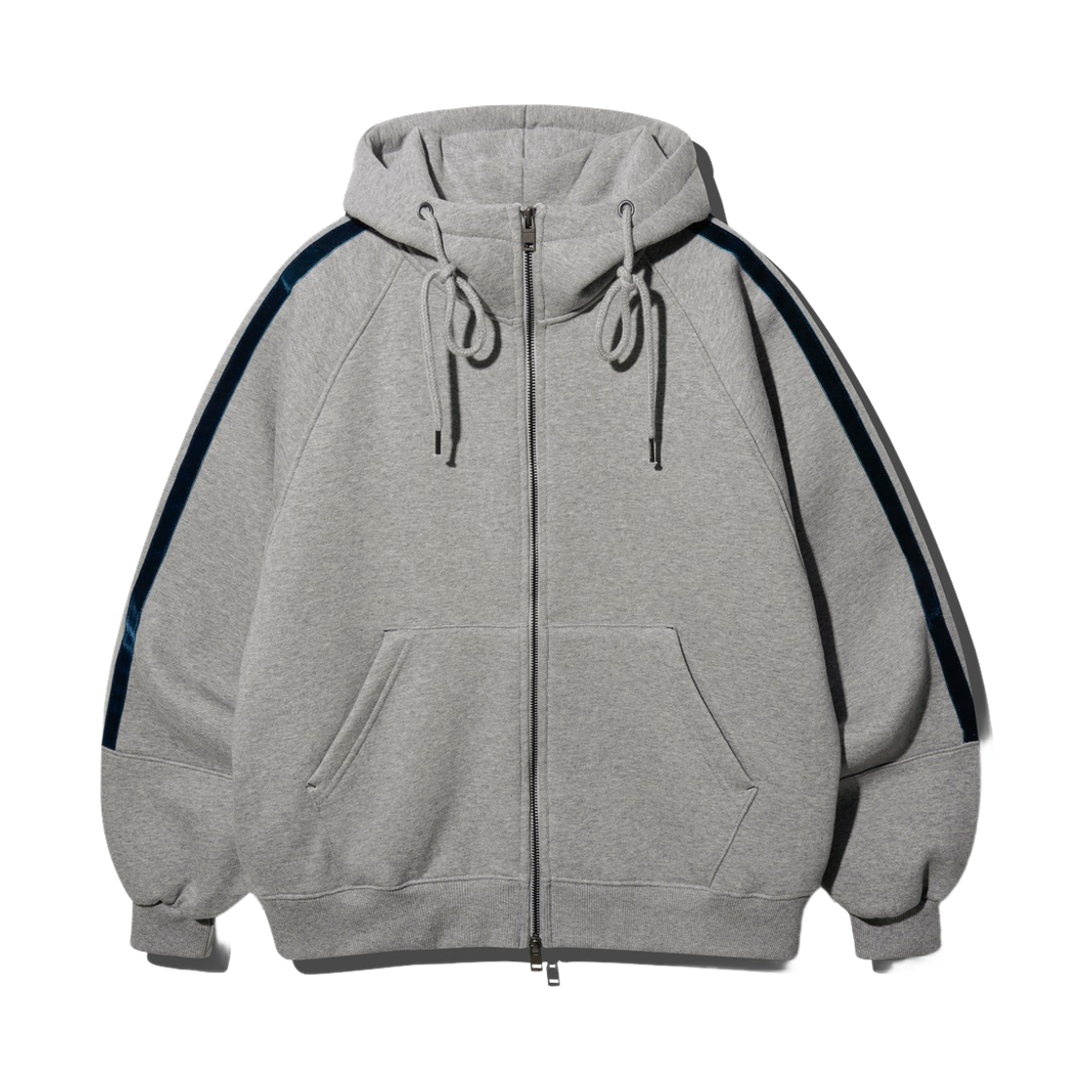 JIHD7693_Gray_291 WV PROJECT Gump Hood Zipup Gray JIHD7693