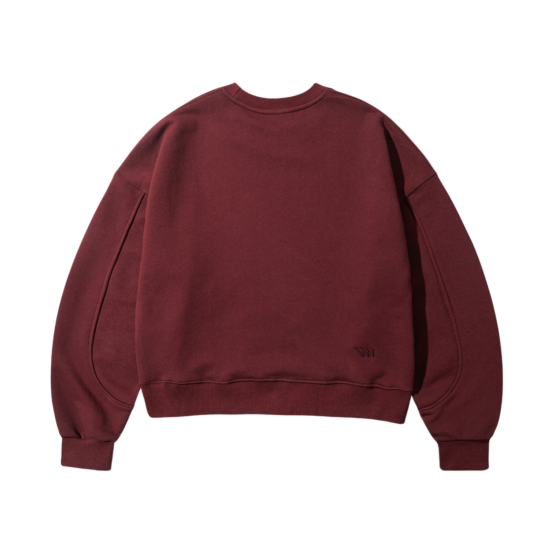 JUMT7826_burgundy_29 WV PROJECT Newring Sweatshirts Burgundy JUMT7826