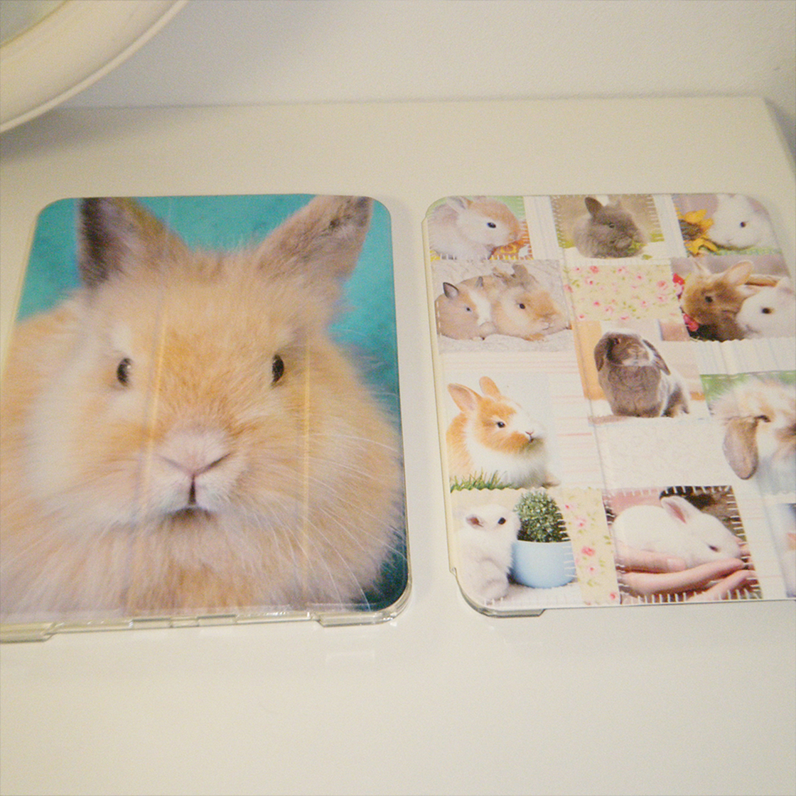나나카세이 버니 아이패드 케이스(NANAKASEI bunny iPad case) - 4