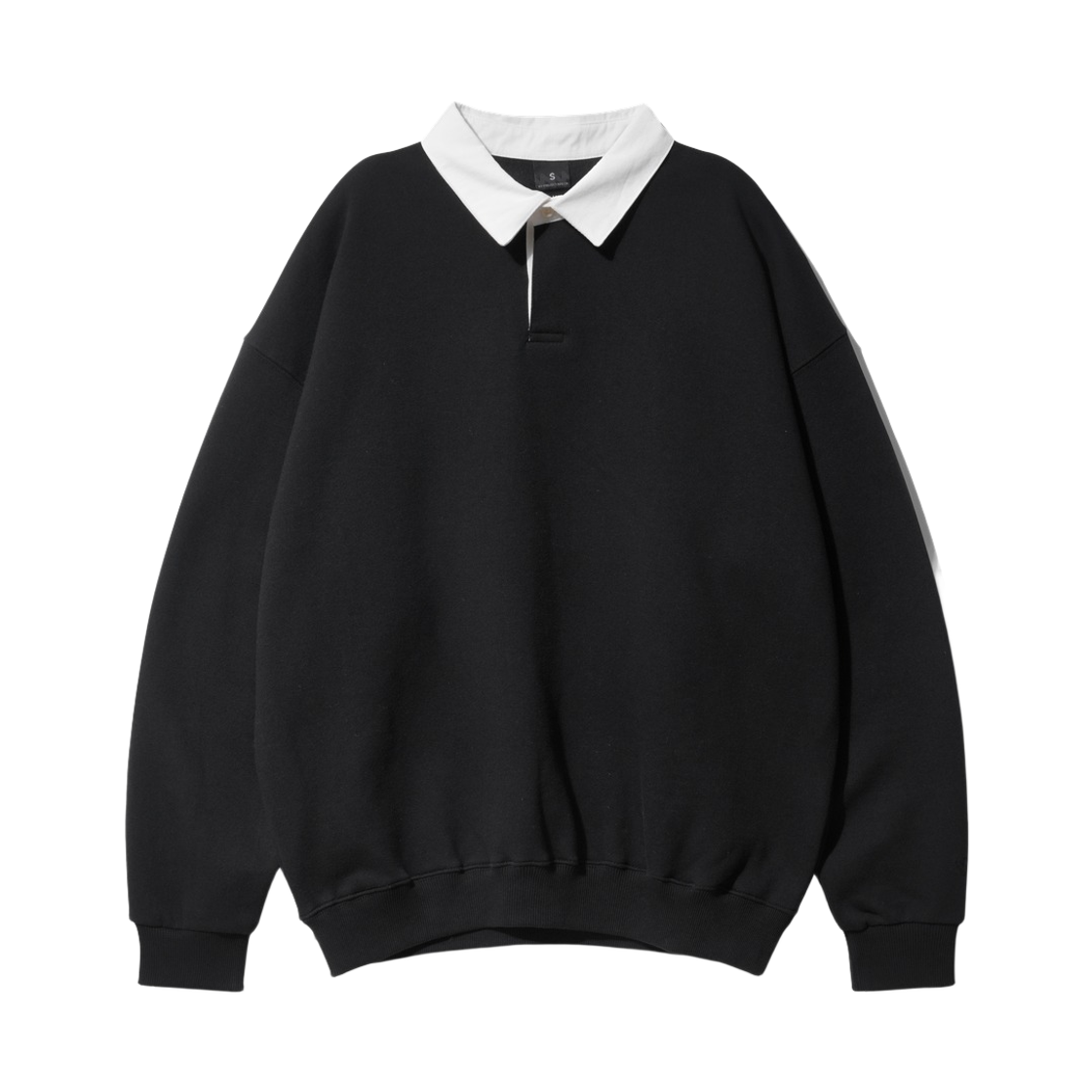 KMMT7519_Black_29 WV PROJECT kaku sweatshirt Black KMMT7519