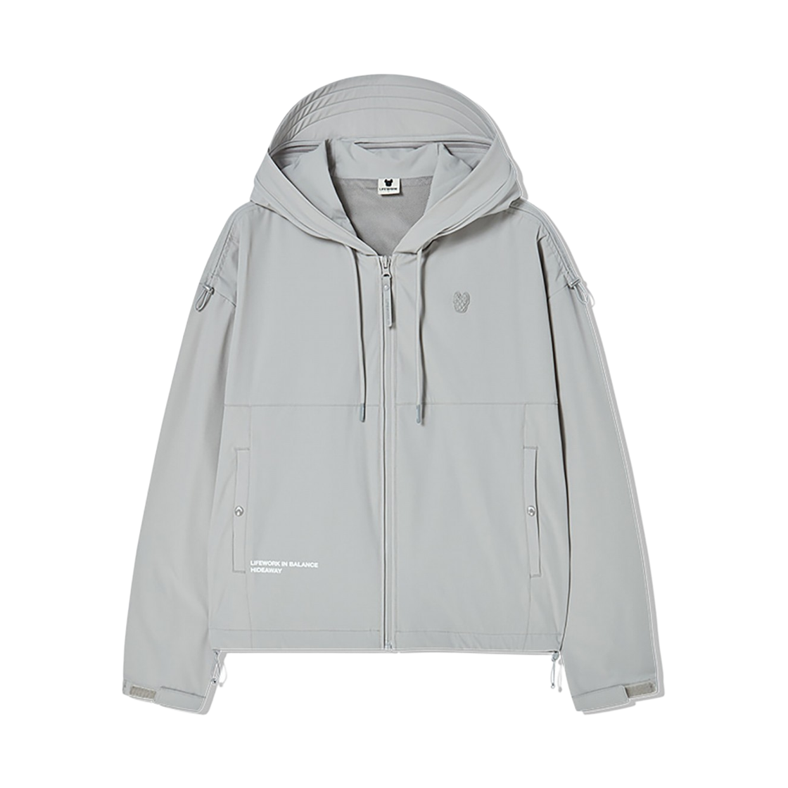 라이프워크 유틸리티 스트링 후드 점퍼_LW261JP770(Lifework Utility String Hooded Jumper_LW261JP770) - 3