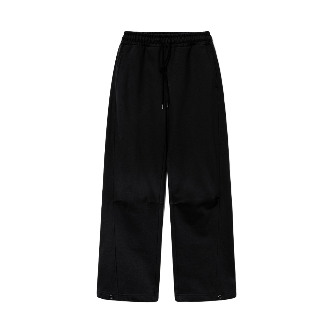 JNLP7755_black_29 WV PROJECT Negative heavy cotton sweats pants black JNLP7755