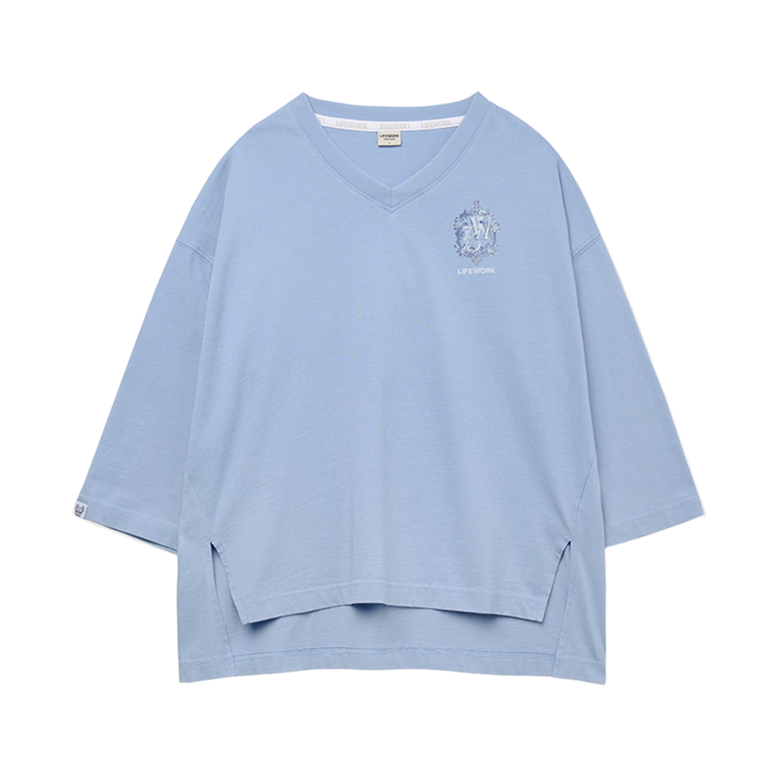 라이프워크 빈티지 브이넥 7부 티셔츠_LW261TL716(Lifework Vintage V-Neck 3/4 Sleeve T-Shirt_LW261TL716) - 2