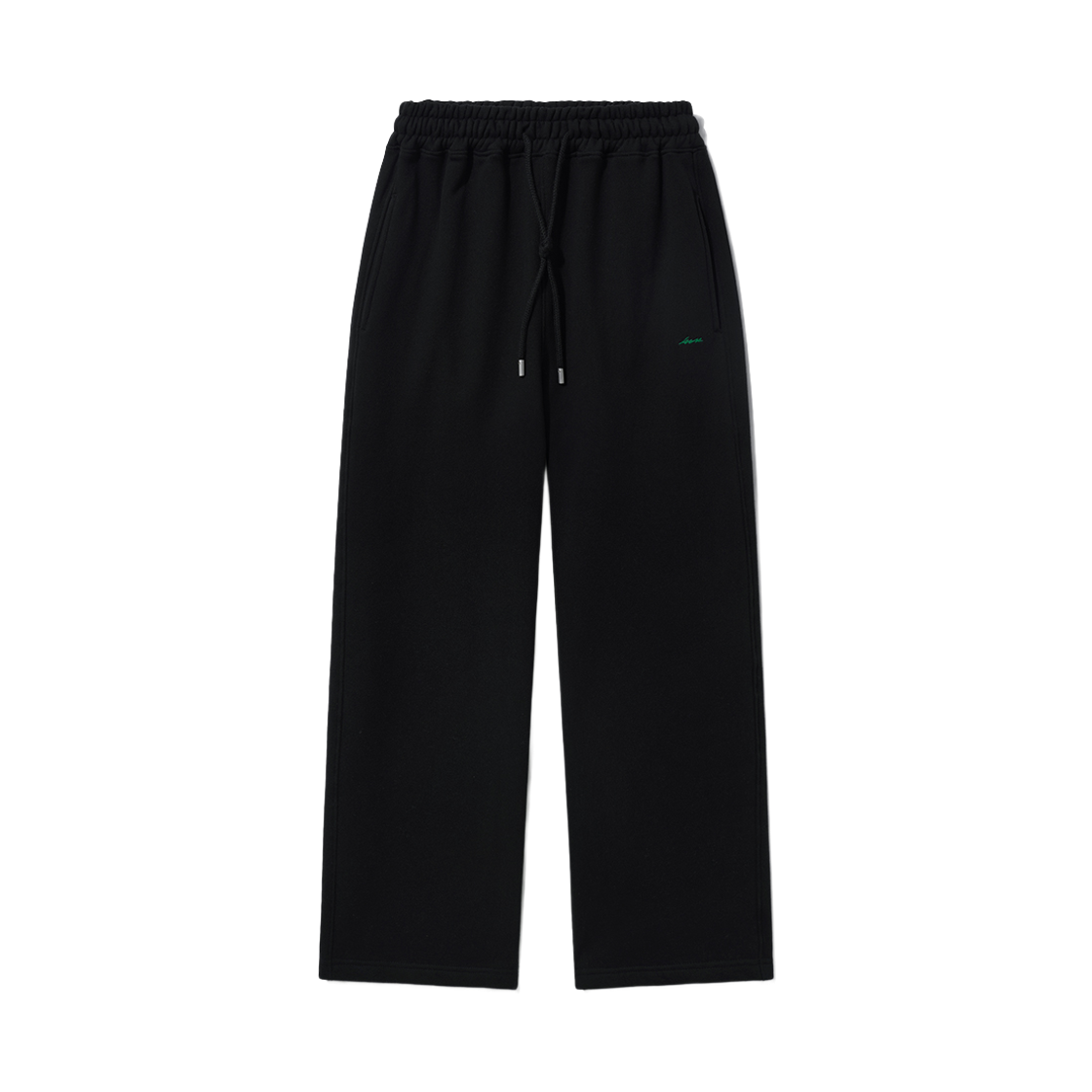 MJLP7628_Black_291 WV PROJECT Cani Straight Sweat Pants Black MJLP7628
