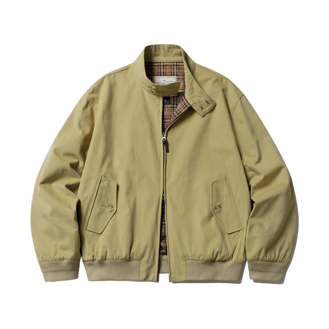 JJOT7732_beige_29 WV PROJECT Doup harringtion jaket beige JJOT7732