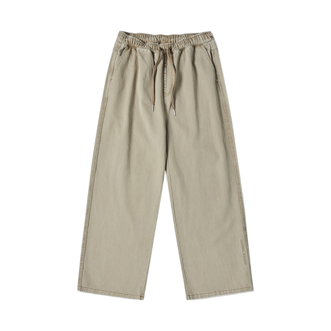 라이프워크 LW3 트윌 피그먼트 와이드 팬츠_LW261WL751(Lifework LW3 Twill Pigment Wide Pants_LW261WL751) - 2