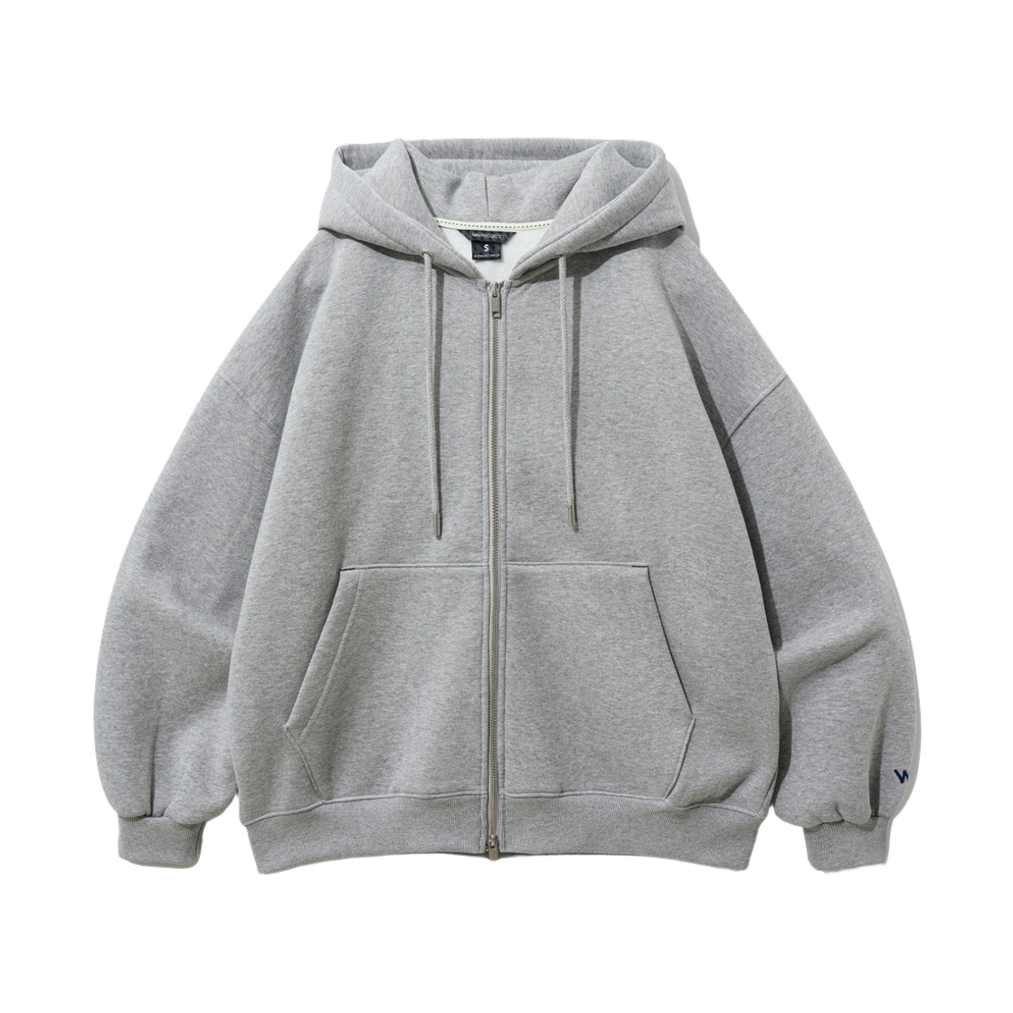 MJHD7627_Gray_291 WV PROJECT Cani Hood Zip-up Gray MJHD7627