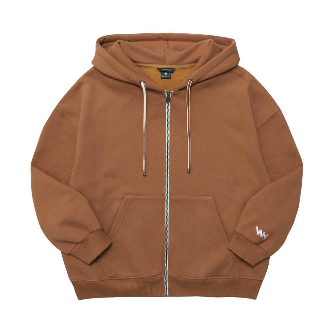 JJOT7203_Camel_p_1 WV PROJECT Wapping hood zipup Camel JJOT7203