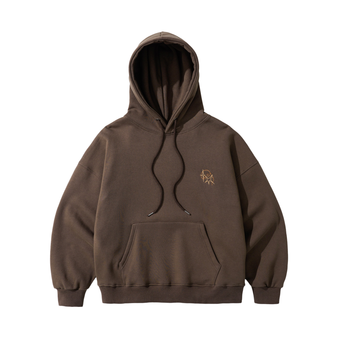 JIHD7822_brown_29 WV PROJECT Wacky Hoodie Brown JIHD7822