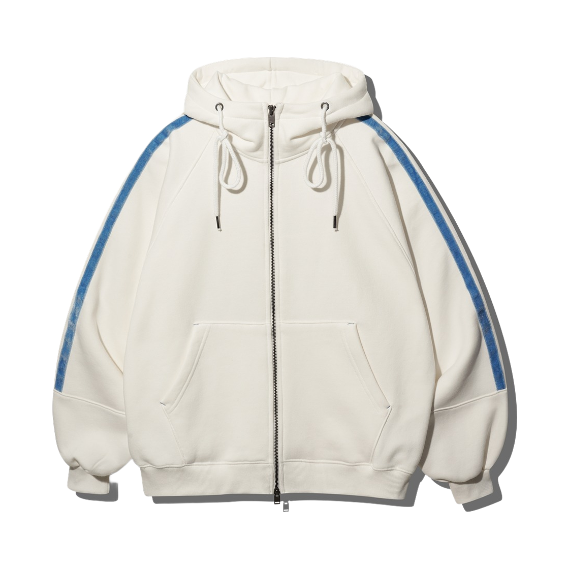 JIHD7693_Ivory_291 WV PROJECT Gump Hood Zipup Ivory JIHD7693