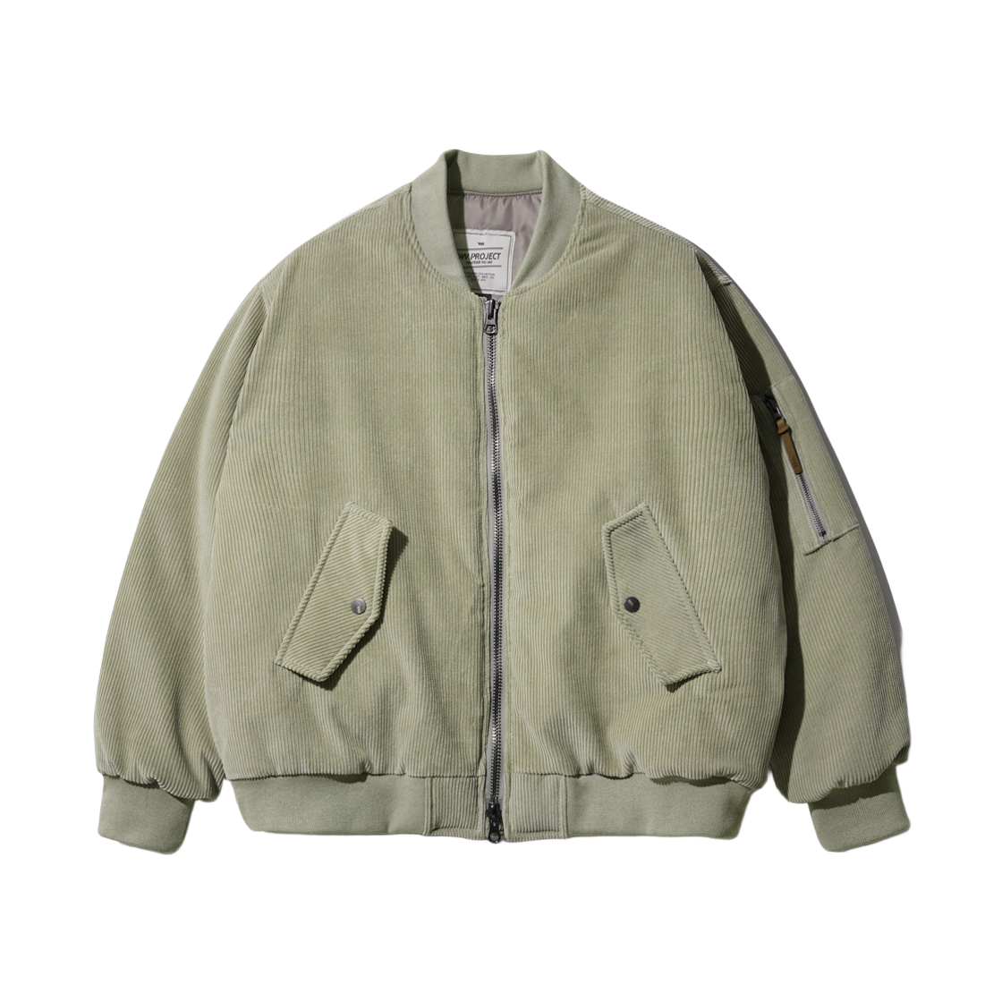 YSOT7446_lightkhaki_k WV PROJECT Tart Corduroy Flight Jacket Light Khaki YSOT7446