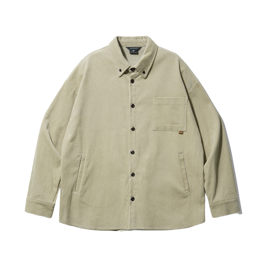 JJLS7525_beige_29 WV PROJECT Pretzel corduroy shirts Beige JJLS7525