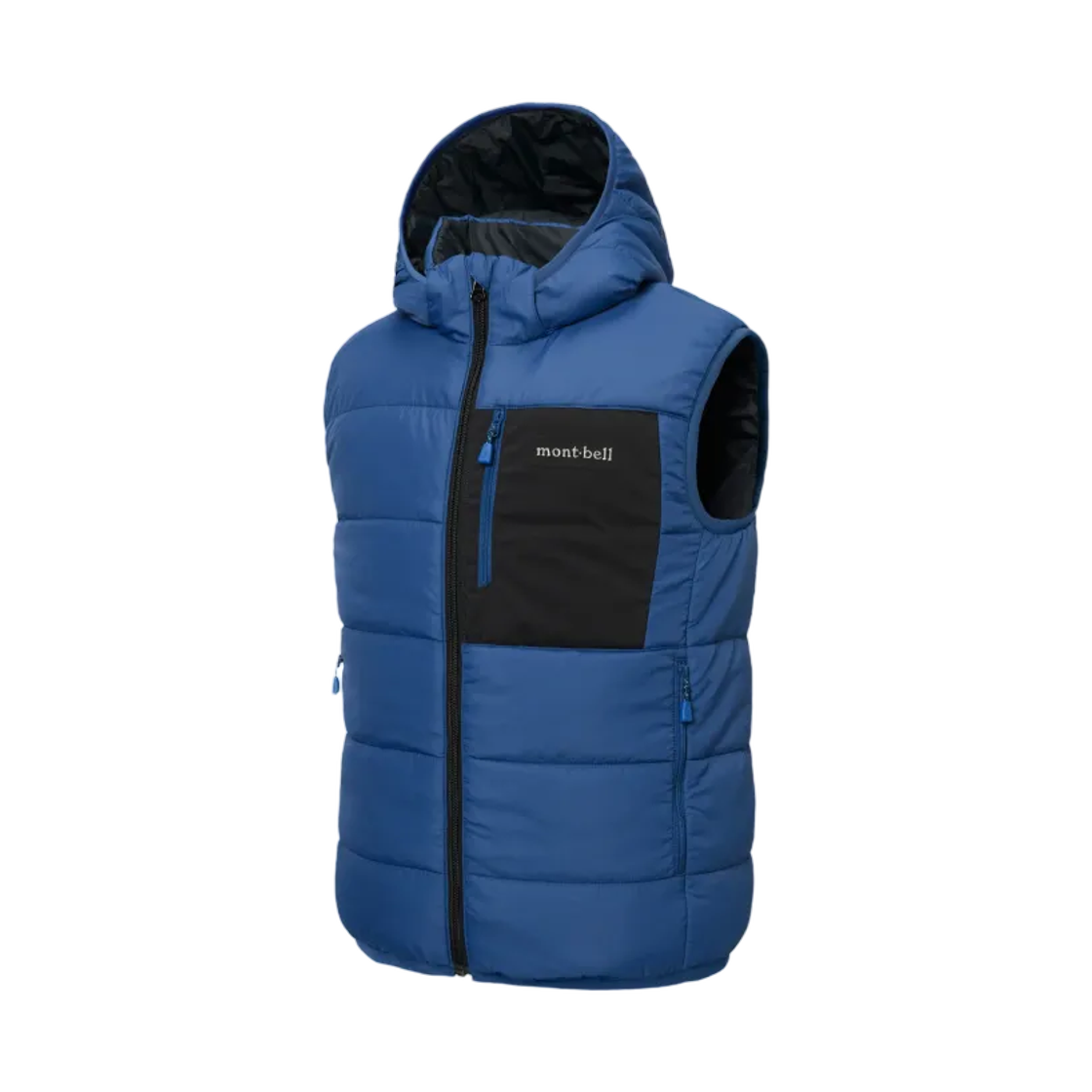 1101764 (Kids) Montbell Thermaland Hooded Vest Navy