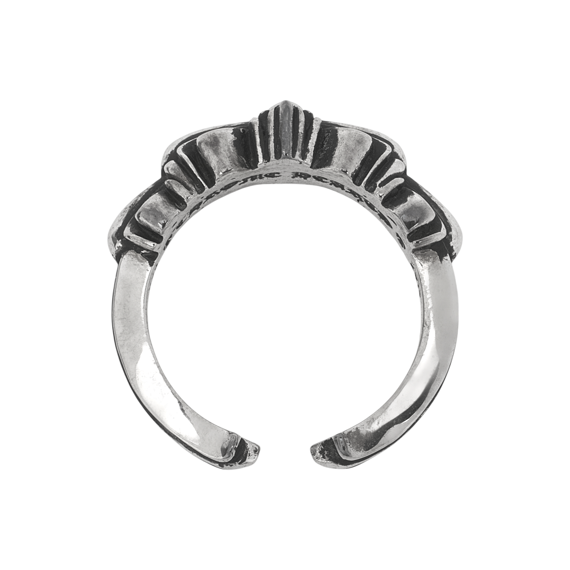 크롬하츠 베이비 클래식 더블 플로럴 링 실버(Chrome Hearts Baby Classic Double Floral Ring Silver) - 3