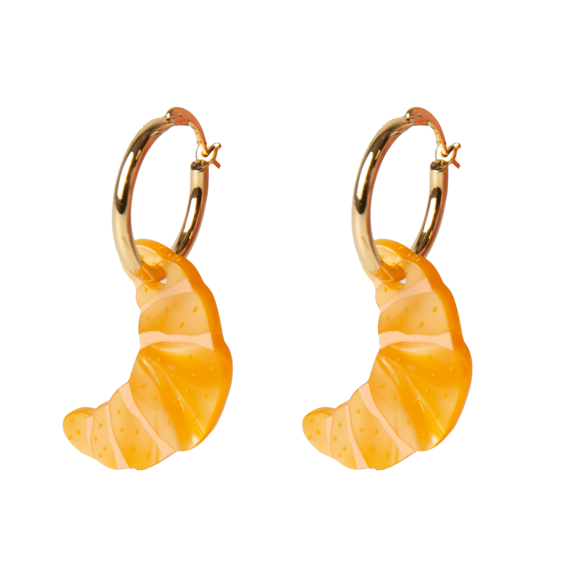 Croissant Earring Eat My Socks Croissant Earring