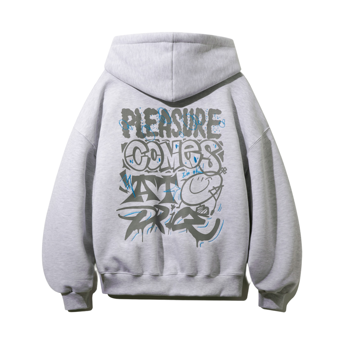 STHD3577_whiteoatmeal_29 TWN Skating Hoodie Whiteoatmeal STHD3577
