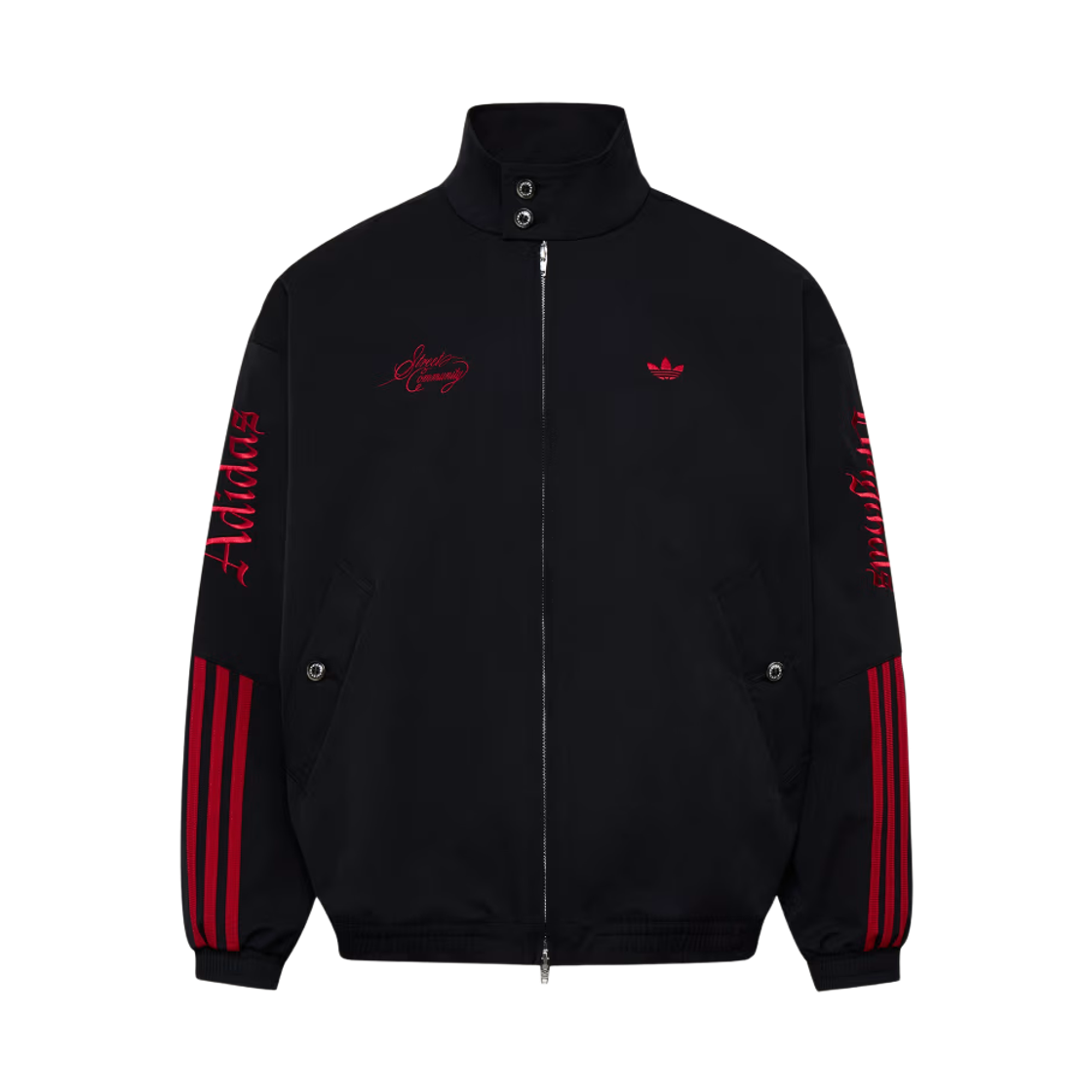 아디다스 OG 자켓 블랙 - KR 사이즈(Adidas OG Jacket Black - KR Sizing)