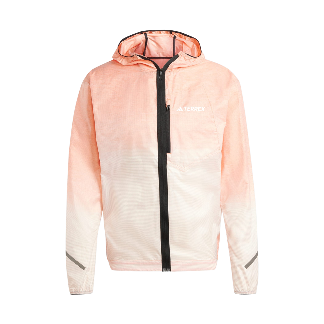 IT3434 Adidas Terrex Xperior Light Windweave Jacket Semi Impact Orange - US Sizing