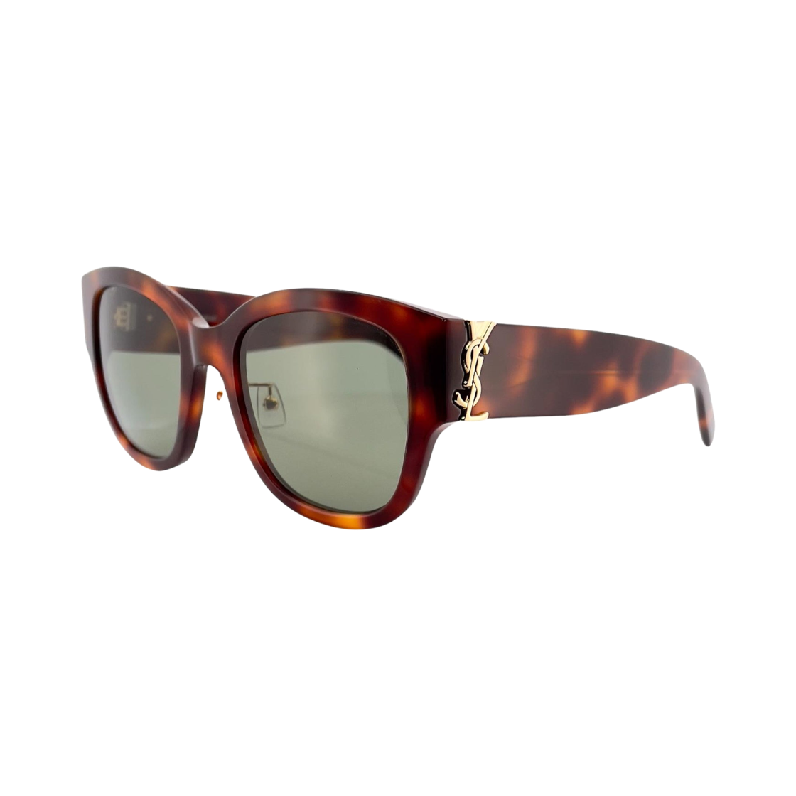 생로랑 SL M95K 선글라스 그린 하바나(Saint Laurent SL M95K Sunglasses Green Havana) - 2
