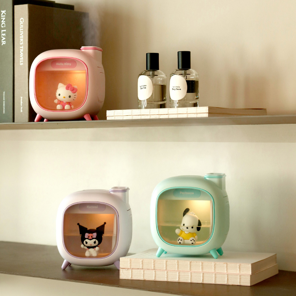 로이체 산리오 캐릭터즈 피규어 무드등 충전식 초음파 저소음 듀얼 가습기(Royche Sanrio Characters Figure Rechargeable Ultrasonic Low Noise Dual Humidifier Mood Light) - 5