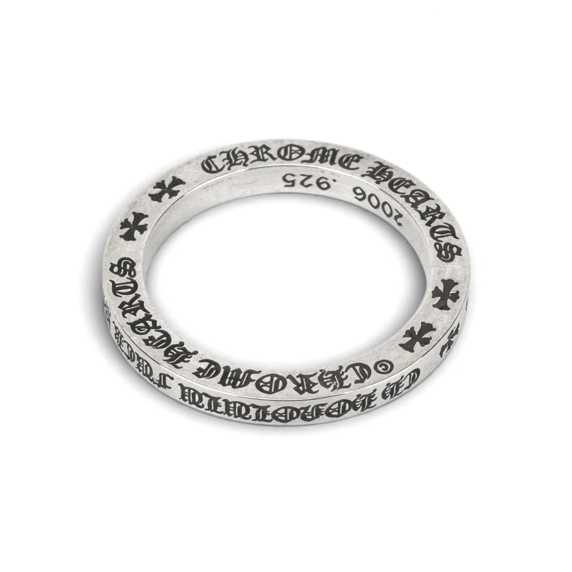 크롬하츠 스페이서 퍽 유 링 3mm 실버 - 호놀룰루 한정(Chorme Hearts Spacer Fuck You Ring 3mm Silver - Honolulu Exclusive) - 3